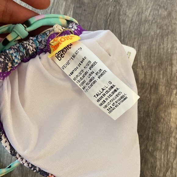 Agua Bendita python snake print swimsuit set - Picture 4 of 8